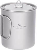 Boundless Voyage Titanium Camping Mug by BoundlessVoyage