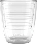 Tervis Clear & Colorful Tabletop 12oz Made in USA Double Walled Insulated by TervisTumblerCompany