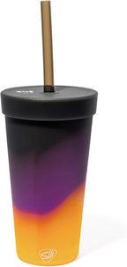 Silipint Silicone 22oz Straw Tumbler: Sun Storm by Silipint