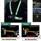 POV Action Camera Cellphone Selfie Reflective Vest Chest Strap Mount Harness - Image 2