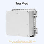 LeMotech Electrical Box, IP67 Waterproof Hinged Clear Cover Stainless Steel - Image 6