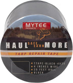 Mytee Products 8.8 oz Waterproof Black Vinyl Tarp Repair Tape 4 Inch x 25 FT - Image 6