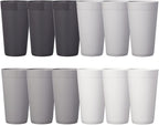US Acrylic Newport 20 ounce Unbreakable Plastic Stackable Water Tumblers in by USAcrylic