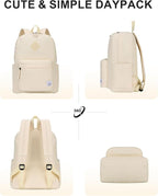 VASCHY Lightweight Backpack for School, Water Resistant Classic Bookbag - Image 6