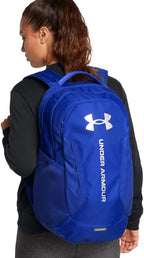 Under Armour Unisex-Adult Hustle 6.0 Backpack, Royal/Royal/Metallic Silver - Image 6