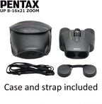 Pentax UP 8-16x21 Green Binoculars Fully-Multi Coating Zoom Tripod Socket - Image 5