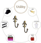FAPBADRI Multipurpose Hooks, Used to Hang Clothes, Curtain Hold Backs, Colour - Image 4