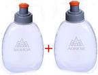 AONIJIE 250ML/350ML/500ML/600ML Portable TPU Soft Water Bottle Folding Soft by AONIJIE