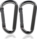 DELSWIN Heavy Duty Carabiner Clip 900lbs, 3 Inch Steel Carabiners by DELSWIN