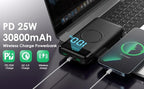 Wireless Portable Charger 30, 15W Wireless Charging USB C Power Bank, 25W PD QC - Image 7