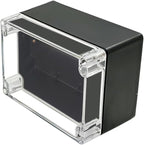 Project Box IP65 Waterproof Junction Box ABS Plastic Black Electrical Boxes DIY by Otdorpatio
