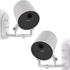 Teccle Metal Wall Mount for SimpliSafe Outdoor Camera, 360 Degree Adjustment by Teccle
