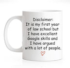 RZHV Trust Me I Am A Lawyer 11 Oz White Novelty Mug, Funny Lawyer Coffee by RZHV