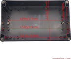 Project Box IP65 Waterproof Junction Box ABS Plastic Black Electrical Boxes DIY - Image 3