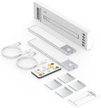 8" Ultra-Thin Under Cabinet Lighting Wireless, Aluminum Alloy Under Counter - Image 7