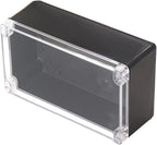 Project Box IP65 Waterproof Junction Box ABS Plastic Black Electrical Boxes DIY by Otdorpatio