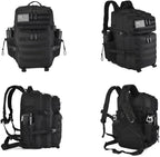 45L Tactical Backpack for Men Women, Military Assault Pack - Image 4