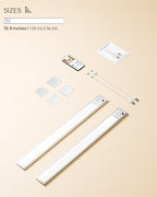 16inch Under Cabinet Lights, LED Motion Sensor Light Indoor, 4000mAh - Image 9