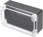Project Box IP65 Waterproof Junction Box ABS Plastic Black Electrical Boxes DIY by Otdorpatio