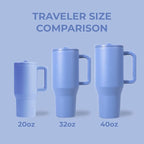 HydroJug Traveler - 32 oz Water Bottle - Fits in Cup Holder - Image 4
