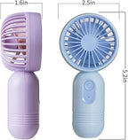 VanSmaGo [Portable Mini Fans 6-pack Handheld Personal Small Fan - Image 2