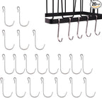 20 PCS Stainless Steel J-Shaped Hanger Hooks by Unknown