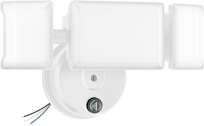Olafus 80W Flood Lights Dusk to Dawn Outdoor Lighting, IP65 Waterproof LED by Olafus