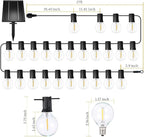 Sunlitec Solar String Lights Waterproof LED Indoor/Outdoor Hanging Umbrella - Image 4