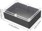 Project Box IP65 Waterproof Junction Box ABS Plastic Black Electrical Boxes DIY - Image 2