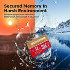 【5-Years Data Recovery】 GIGASTONE 32GB Micro SD Card 5-Pack, 4K Camera Pro - Image 7