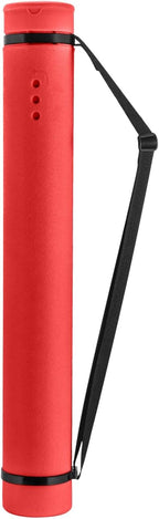 JJRING Red Poster Tube, Poster Carrying Case by JJRING