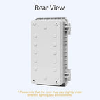 LeMotech Electrical Box, IP67 Waterproof Hinged Clear Cover Stainless Steel - Image 6