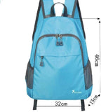 Geboldil Men's and women's waterproof backpack traveling backpack blue1 - Image 2
