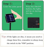 OZS 4 Pack 320LED Solar Christmas String Lights Outdoor, Waterproof 8 Modes - Image 6