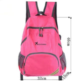 Geboldil Men's and women's waterproof backpack traveling backpack fuchsia - Image 2