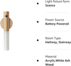LANDGOO Wooden Motion Sensor Night Lights Magnet Body Sensor Hallway Night - Image 12