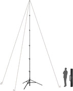 RAUBAY 24' Tall Tripod Stand, Extreme Tall Heavy Duty Sports Camera Video Tripod by RAUBAY