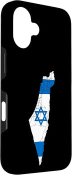 Israel National Flag Distressed Map Case - Image 3