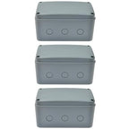 Nineleaf Waterproof Electrical Box, 3PK Outdoor Junction Boxes, IP66 External by NineLeaf