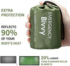 Esky Emergency Sleeping Bag, Survival Bag Portable Thermal Bivy Sack, - Image 4