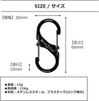 Nite Ize LSB3-01-R6 S-Biner SlideLock Dual Locking Carabiner, Size #3 - Image 4