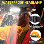 LED Headlamp USB Rechargeable 1000Lumen 230° Wide-Beam LED Headlight - Image 6