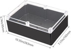 Project Box IP65 Waterproof Junction Box ABS Plastic Black Electrical Boxes DIY - Image 2