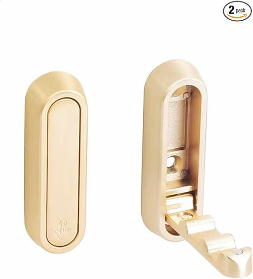 2 Pack Gold Folding Wall Hooks by Unknown