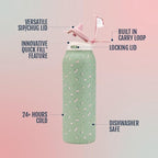 Ello Pop & Fill 32oz Stainless Steel Water Bottle - Image 3