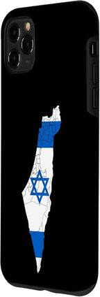 Israel National Flag Distressed Map Case - Image 2