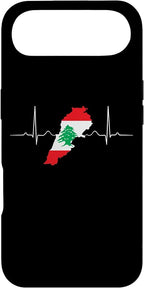 Lebanon Heart Lebanese Heartbeat Vintage Lebanon Map Case by Unknown