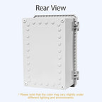 LeMotech Electrical Box, IP67 Waterproof Hinged Clear Cover Stainless Steel - Image 6