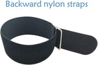 YiwerDer 6Pcs 24" x 2" Nylon Heavy Duty Reusable Hook and Loop Cinch Straps - Image 3