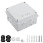 LeMotech Junction Box, Electrical Box IP65 Water Resistant Dustproof ABS by LeMotech
